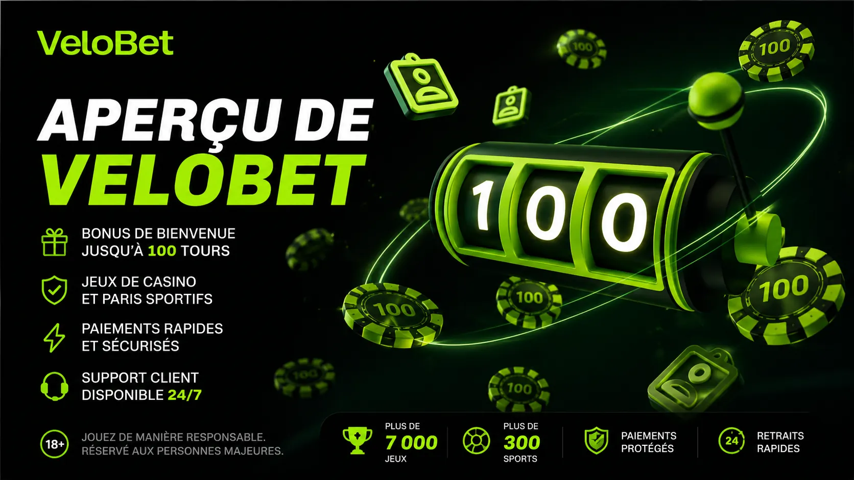 Velobet avis — casino et paris sportifs