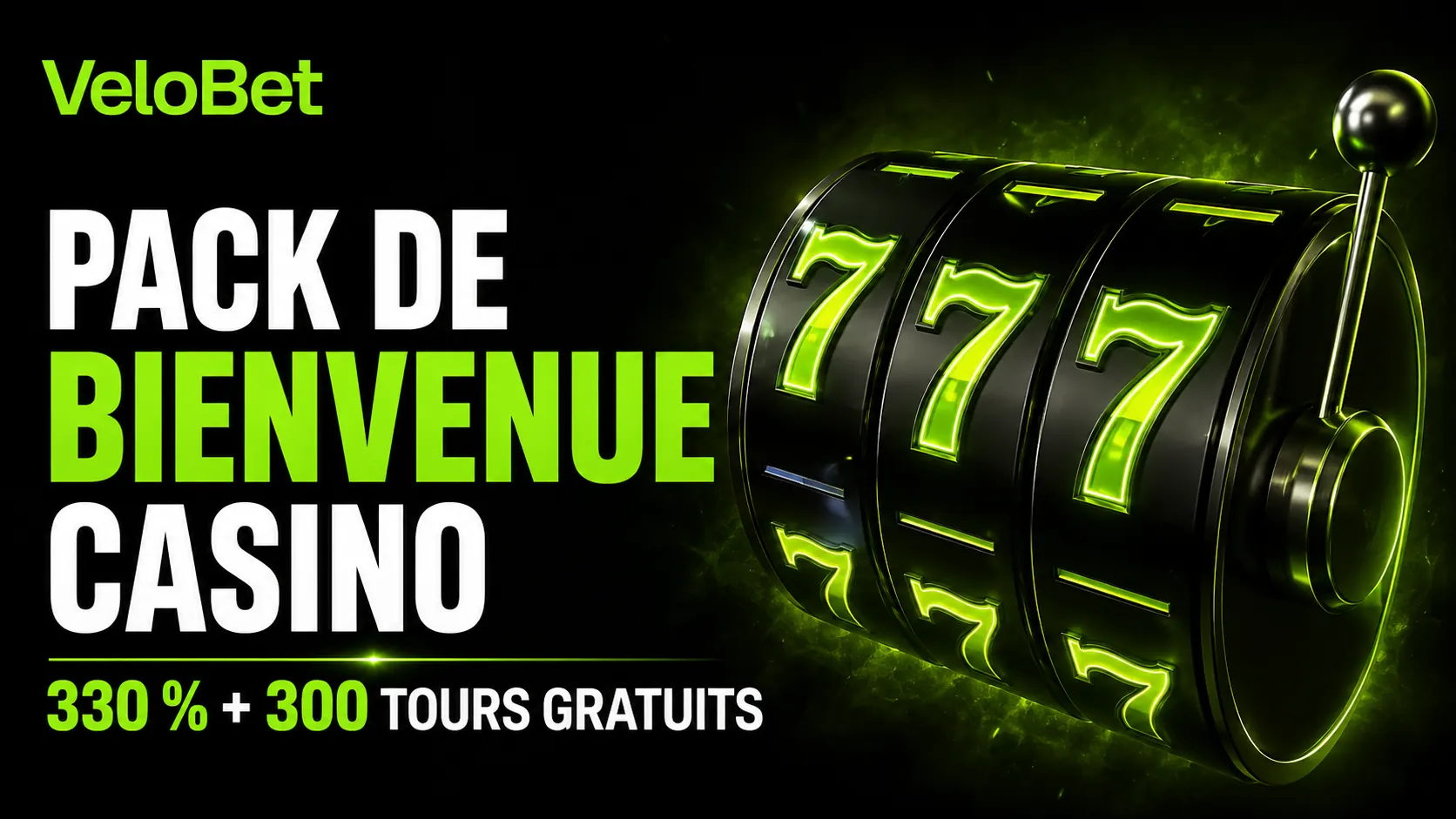 Velobet casino promo code et bonus